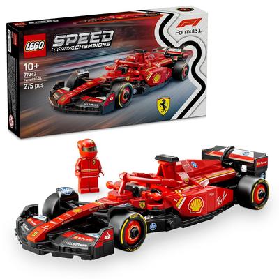 LEGO Speed Champions Гоночный автомобиль Ferrari SF-24 F1 77242 Игрушка Мальчики Девочки