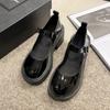 Туфли Мэри Джейн женские на платформе модные универсальные весна и осень новые круглые японские туфли с юбкой туфли Мэри Джейн на высоком каблуке