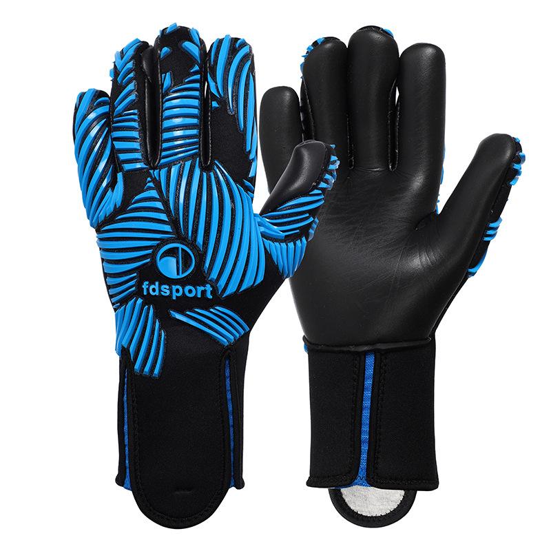 1pc Professional Goalkeeper Gloves Adults  Football Latex Thickened Protection Goalkeeper Soccer Sports Football Goalie Gloves