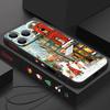 Милый чехол из ТПУ мягкого силикона с узором снежного поля для iPhone 17 Pro Max 16E 16 15 14 13 Pro Max 12 Pro 11 противоударный со шнурком чехол для телефона fundas