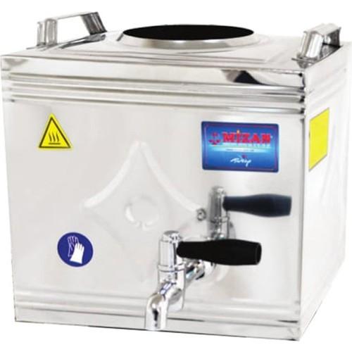 Газовый чайник на 15 литров с чайником на 10 литров - верхний котел