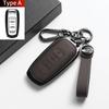 For Geely Emgrand 7 GX3 Atlas GS NL3 Gili Emgrand 7 EX7 GT GC9 Leather Metal Car Key Case Cover Key Protection Shell Accessories