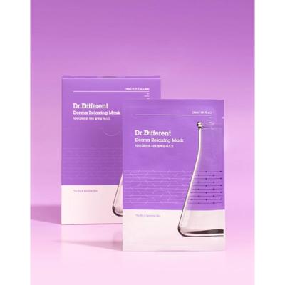 Derma Расслабляющая Успокаивающая Маска 1 Коробка (5 листов)