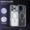 Anti-Yellow Strong Magnetic Case for iPhone 17 Pro Max Air 16 15 14 13 12 11 for Magsafe Shockproof Wireless Charging Cover