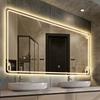 Wall-Mounted LED Bathroom Mirror