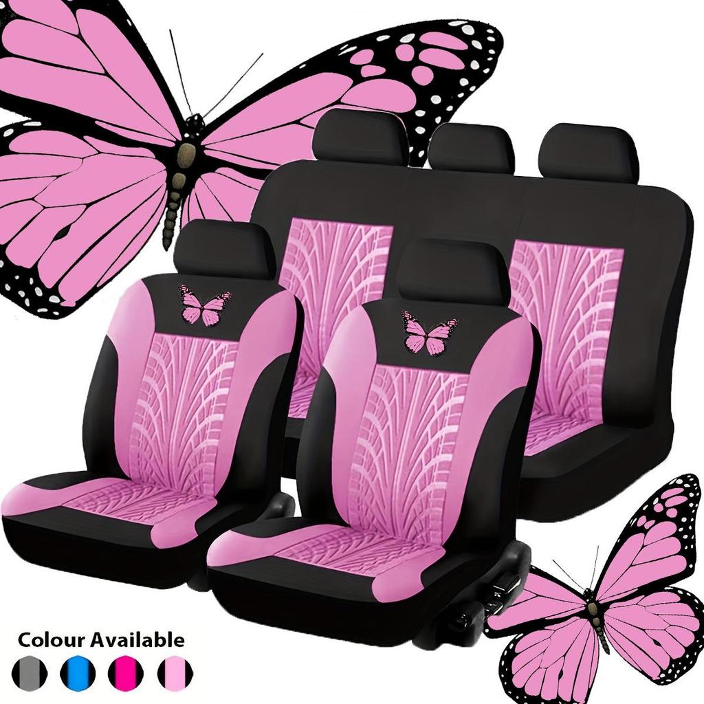 Универсальный чехол для автомобильного сиденья Butterfly для экспорта в Европу, Америку, Юго-Восточную Азию