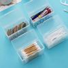 Portable Travel Medicine Box Cotton Swab Holder Case Detal Floss Jewelry Box