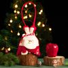 Christmas Candy Bag Snowman Santa Claus Reindeer Doll Bag Drawstring Xmas Goody Holder Favor Bags for Christmas Eve