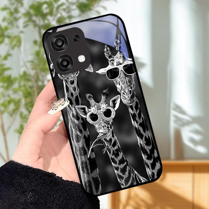 For OPPO F31 5G Case A6 Pro CPH2781 CPH2799 Luxury Tempered Glass Phone Case For OPPO A 6 Pro A6Pro Anti Fall Cover Shell Fundas