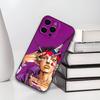 Чехол для телефона JoJo's Bizarre Adventure для iPhone 17,16,15,14,13,12,11,Plus,Pro,Max,Plus,XS,мягкий чехол, Черный силикон