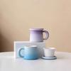 Постепенное изменение Керамическая с крышкой Домашний офис Мужчины и женщины Фильтр Чайная чашка Питьевая чашка Пара чашка