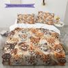 Cougar Pattern Bedding Home Decoration Birthday Gift (1 * duvet cover + 2 * pillowcase, without core)