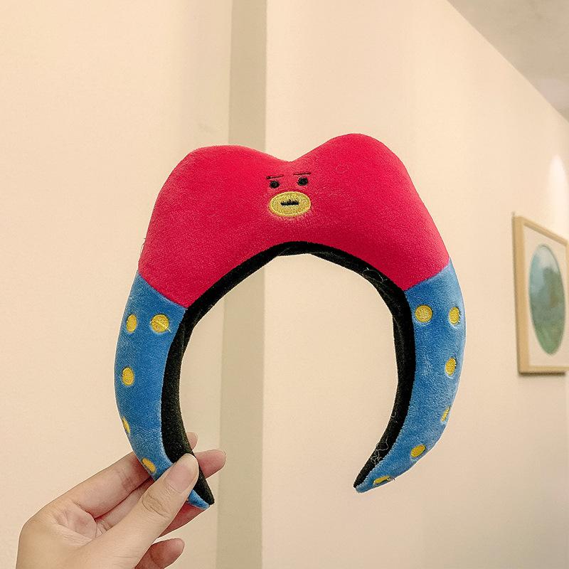 Anime Super Cute Crab Headband New Dinosaur Design Hairband Hair Clip Accessory for Women and Men Funny Cartoon Style