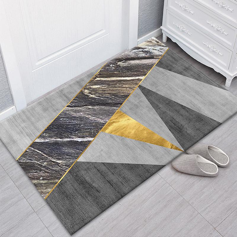 Ковер Современный и минималистский коврик для двери в гостиную и ванную комнату, коврик для входа
