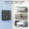 Smart Switch 4000W High Power Voice Control AI Assistant Support Real-Time Monitoring RF433 Remote Control AI Assistant Support