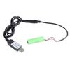 Кабель-заменитель батарейки LR6 AA 3V, 120 см, USB-преобразователи питания для непрерывного питания электронных устройств