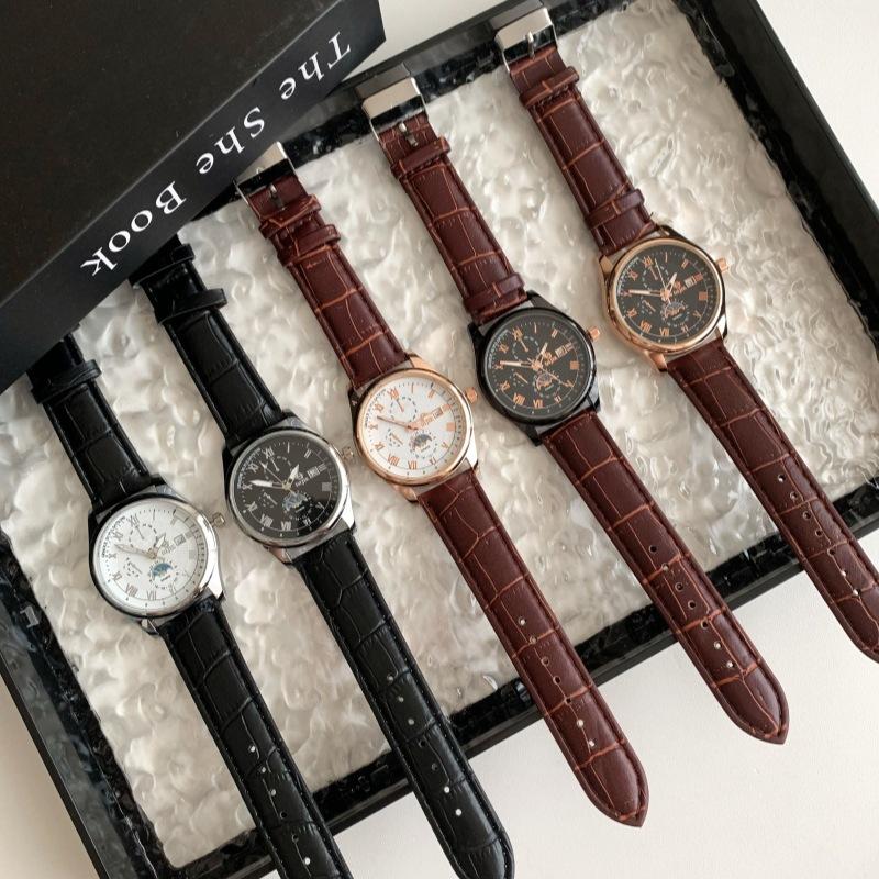 Teen Handsome Watch Male And Female Student Party High Value Fashion Fried Street Cool Round Dial Male