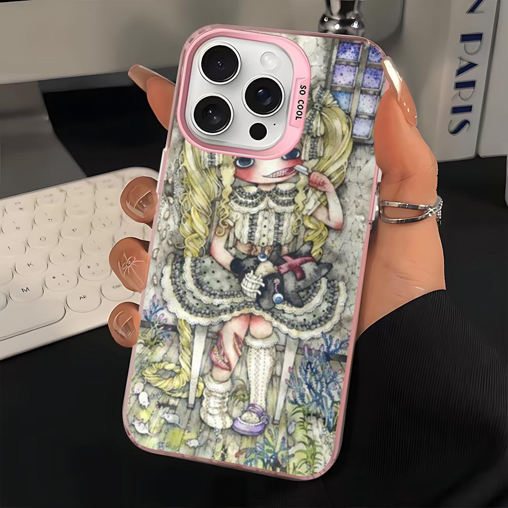 Продажа чехла для телефона Aya Takano для iPhone 16 15 14 13 12 11 Pro Max X XR XSMAX 8 7 Plus Матовая противоударная задняя крышка