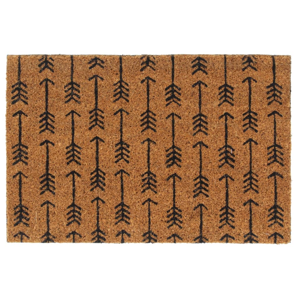 Coconut Fiber Doormat Natural Color 40 x 60 cm Tufted
