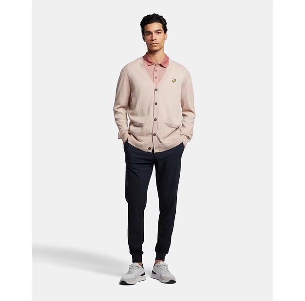 Lyle & Scott Microstripe поло с короткими рукавами