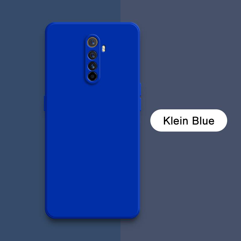 Классический квадратный жидкий силиконовый чехол для Realme X XT Master X2 Pro 360 противоударный мягкий мобильный чехол RealmeX X2Pro защитные сумки