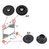 Mount Rubber Radiator Bushing Gasket Pad Holder Mounting Bracket Fit for T30 T31 S35 21506-4M400 21507-4M400 21542-CA000