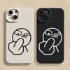 Fashion Soft Animation Lovely Phone For Iphone 12 Max 11 Plus Pro 8 XS 6 6s Mini XR X 7 13 14 Silicon Silicone TPU Straight Case Cover