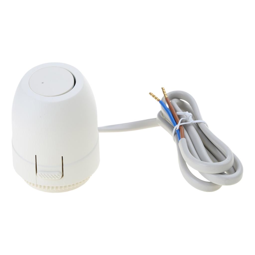 220 В нормально закрытый электрический термопривод клапан радиатора напольного отопления термостатический клапан радиатора водоотделитель