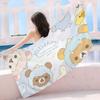 Популярное Милое Медвежонок R-rilakkuma Полотенце для Ванны Микрофибра Мягкое Впитывающее Воздухопроницаемое Для Девочки Детей Декоративное Мультяшное Полотенце