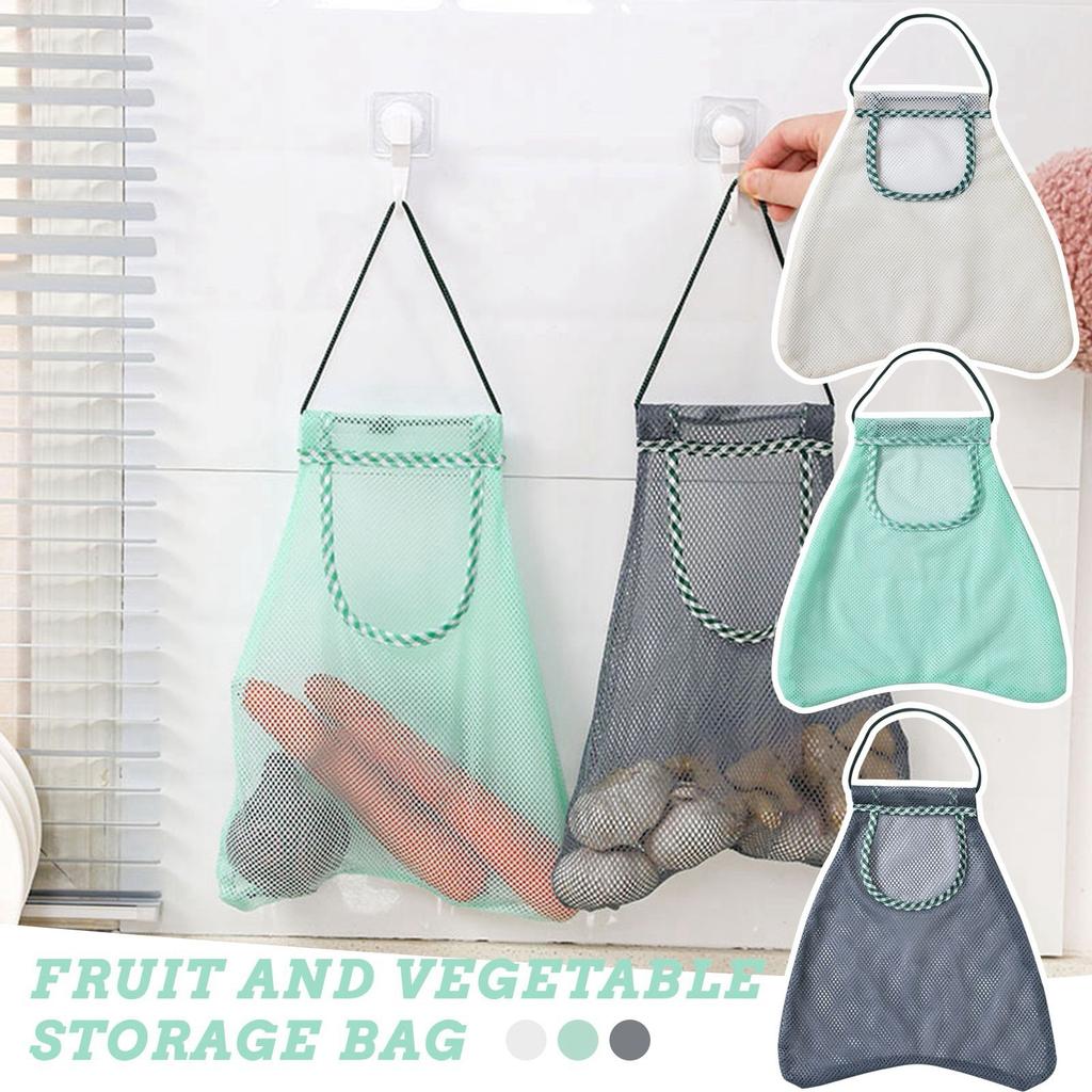 Hangable Multi-Purpose Kitchen Fruit And Vegetable Storage Mesh Bag
