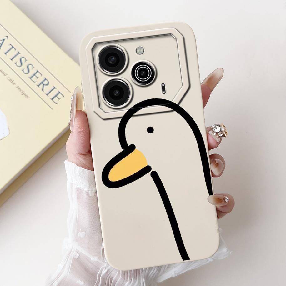 For Tecno Pova 6 Pro 5G 2024 Case LI9 Camera Lens Protective Cover Cute Panda Cartoon Soft Bumper For Tecno Pova 6 Pova6 5G Capa