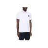 STONE ISLAND Мужская футболка поло приталенного кроя с логотипом Ss25, белая K1S1522002-SCS0018-V1001