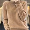 Wool Sweater Women Autumn Winter Pullovers O-Neck Hollow Long Sleeves Cashmere Knitwear Female Basic Bottoming Shirt