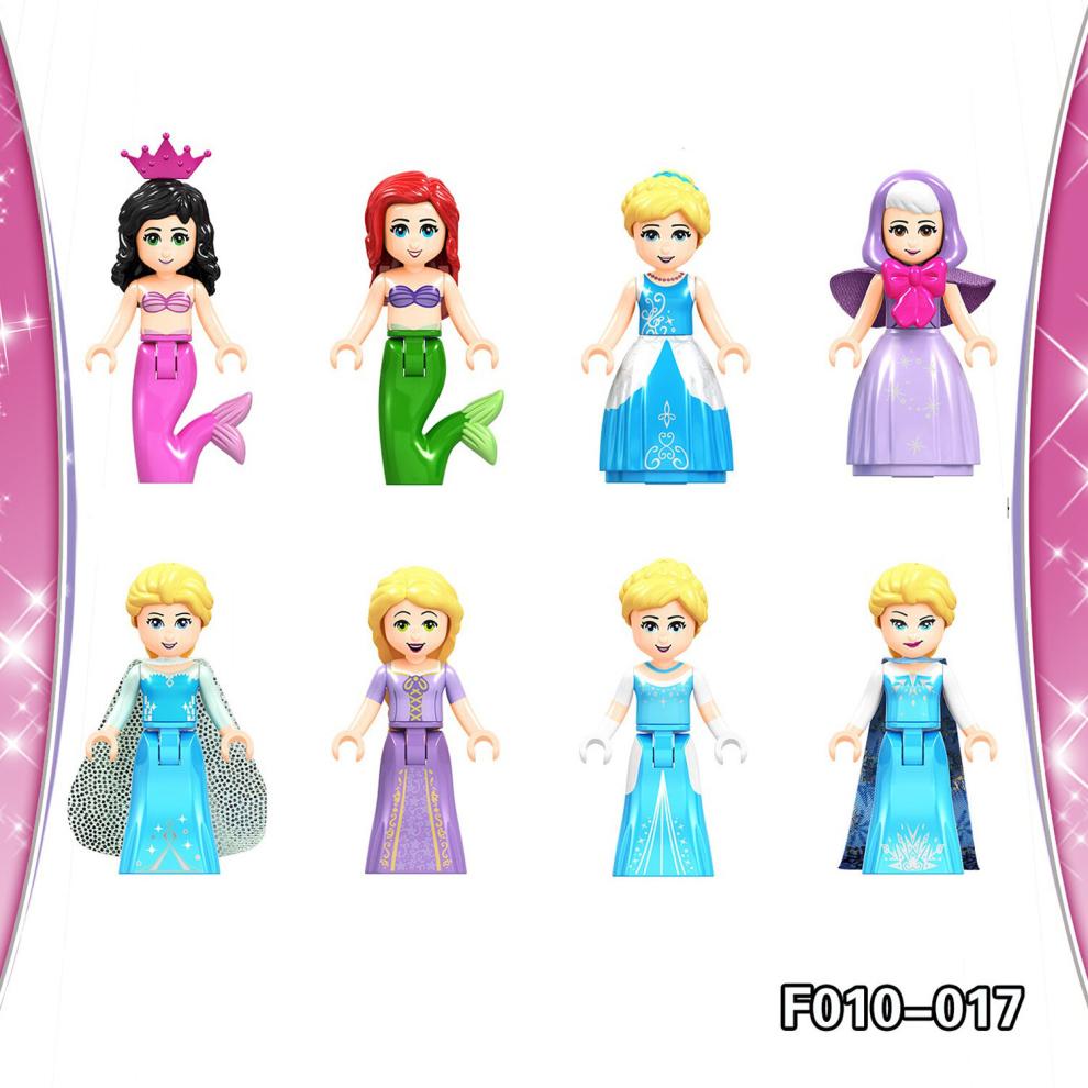 (Style A 40PCS) 41Pcs Friends Girls Mini Figures Building Blocks Toys