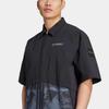 Adidas Shirts Men's Black Lapel Moderate JD5947