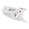 6Pcs Cartoon Shape Cute Windproof Clips Plastic Memo Paper Clips Hand Account Clips  Desk Organizing