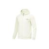 Li-Ning Fitness Series Letter Print Hooded Cardigan Ice Feel Sweatshirt Men Sweatshirt Light-Tea-Green AWDT523-2
