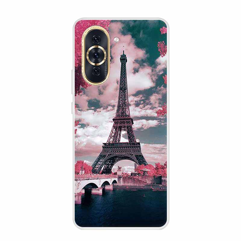 Для Huawei Nova 10 Чехол 10Pro Прозрачный Мраморный Мягкий ТПУ Силиконовый Задняя Крышка Для Huawei Nova 10 Pro Чехол для Телефона Funda Coque Nova10 Pro