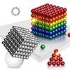 5mm 216Pcs 3D DIY Magentic Balls Buckyballs Decompression Toys Gifts All Kinds Of Colors Puzzle Education Sphere Cube Beads