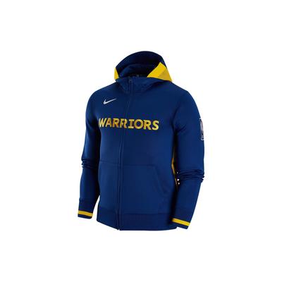 Мужская толстовка с капюшоном Dri-Fit NBA Logo с вышитым логотипом на молнии, светло-голубая FB5345-495