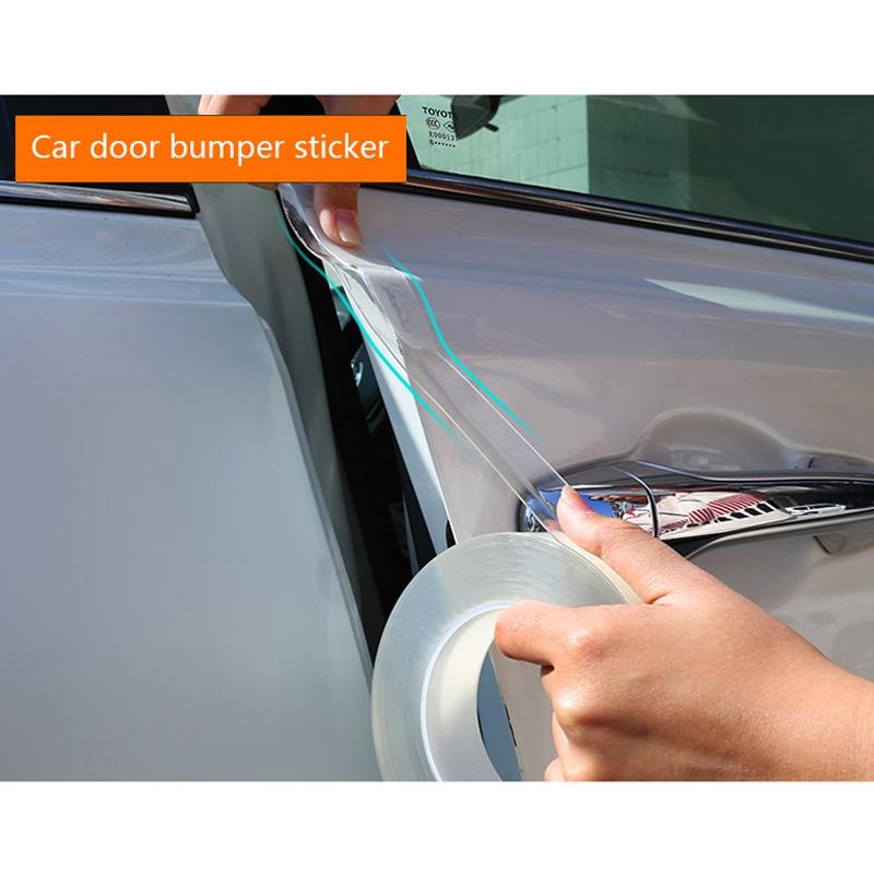 3 м/10 м наклейки для автомобиля, защитная пленка для края двери, против царапин, прозрачная пленка, стиль, автоаксессуары