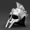 Handcrafted Greek Gladiator Steel Helmet  Medieval Warrior Armor