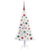 Artificial Christmas Tree White 120 cm PVC and Steel