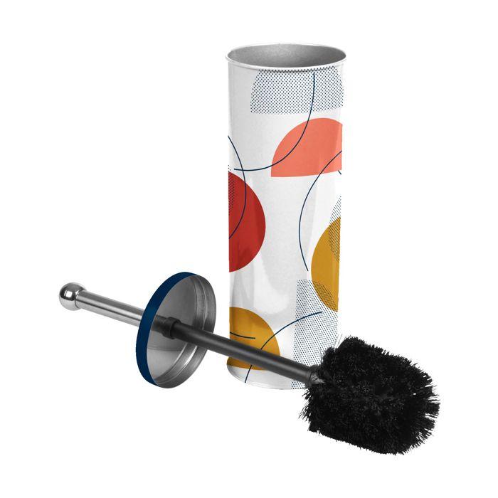 Brosse de toilette 9.5 x 37 cm color pop
