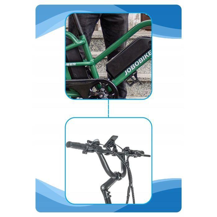Электровелосипед - JOBOBIKE - Transer - 250 Вт - 48 В - 15 Ач - Макс. скорость 25 км/ч