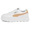 Mayze Stack White Light Sand Women Sneakers 384363-03