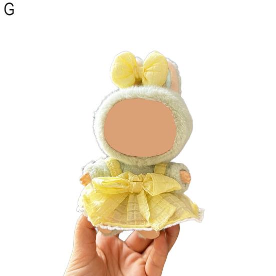 Набор одежды для куклы 17 см Набор из 2 предметов Юбка с головным убором Наряд для игры Одежда для куклы Модные аксессуары для куклы