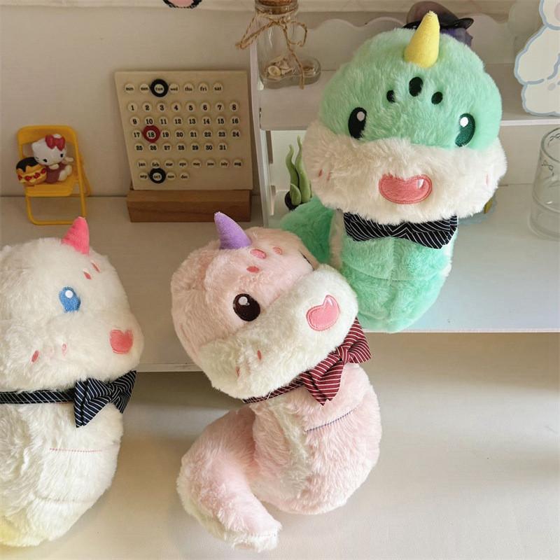 Adorable Dragon Year Plush Snake Baby Doll For Kids Festive Gift Unique Design