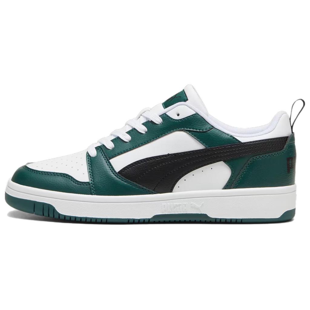 Puma Rebound V6 Comfortable Versatile Low-Top Sneakers Unisex Sneakers Green 392328-34
