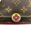 Louis Vuitton M64587 Компактный кошелек Monogram Monogram Portefeuille Flore Компактный складной кошелек Коричневый Monogram Б/У